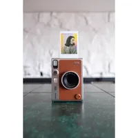 Fujifilm Instax mini Evo Instant Camera - Brown