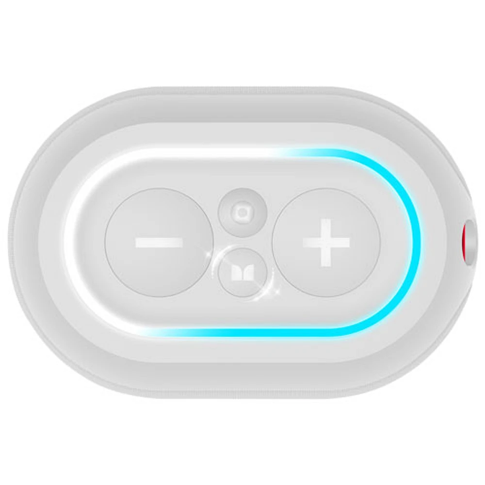 Monster DNA Max Portable Bluetooth Wireless Speaker - White