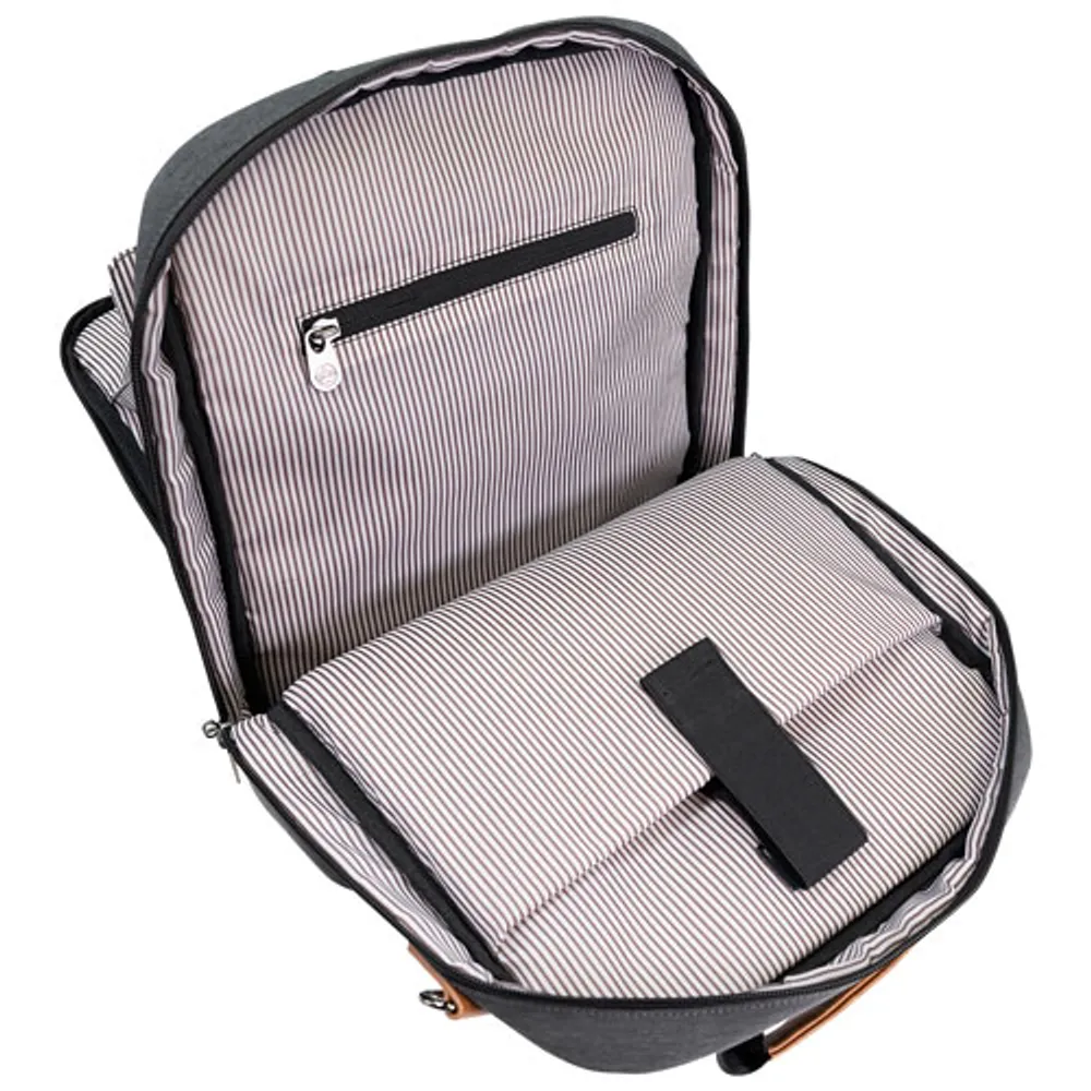 PKG Riverdale 16" Laptop Messenger Bag - Dark Grey
