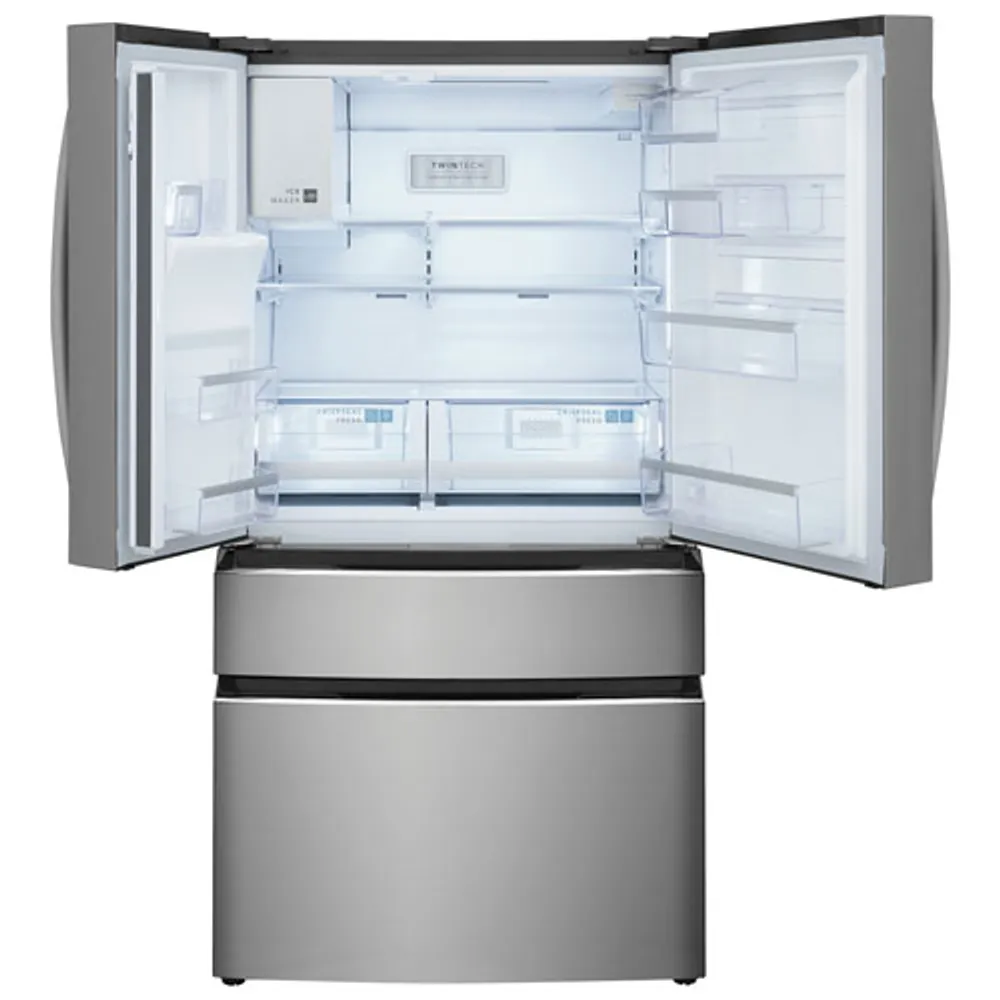 Frigidaire Gallery 36" 26.3 Cu Ft French Door Refrigerator w/ Water & Ice Dispenser (GRMS2773AF) - SS