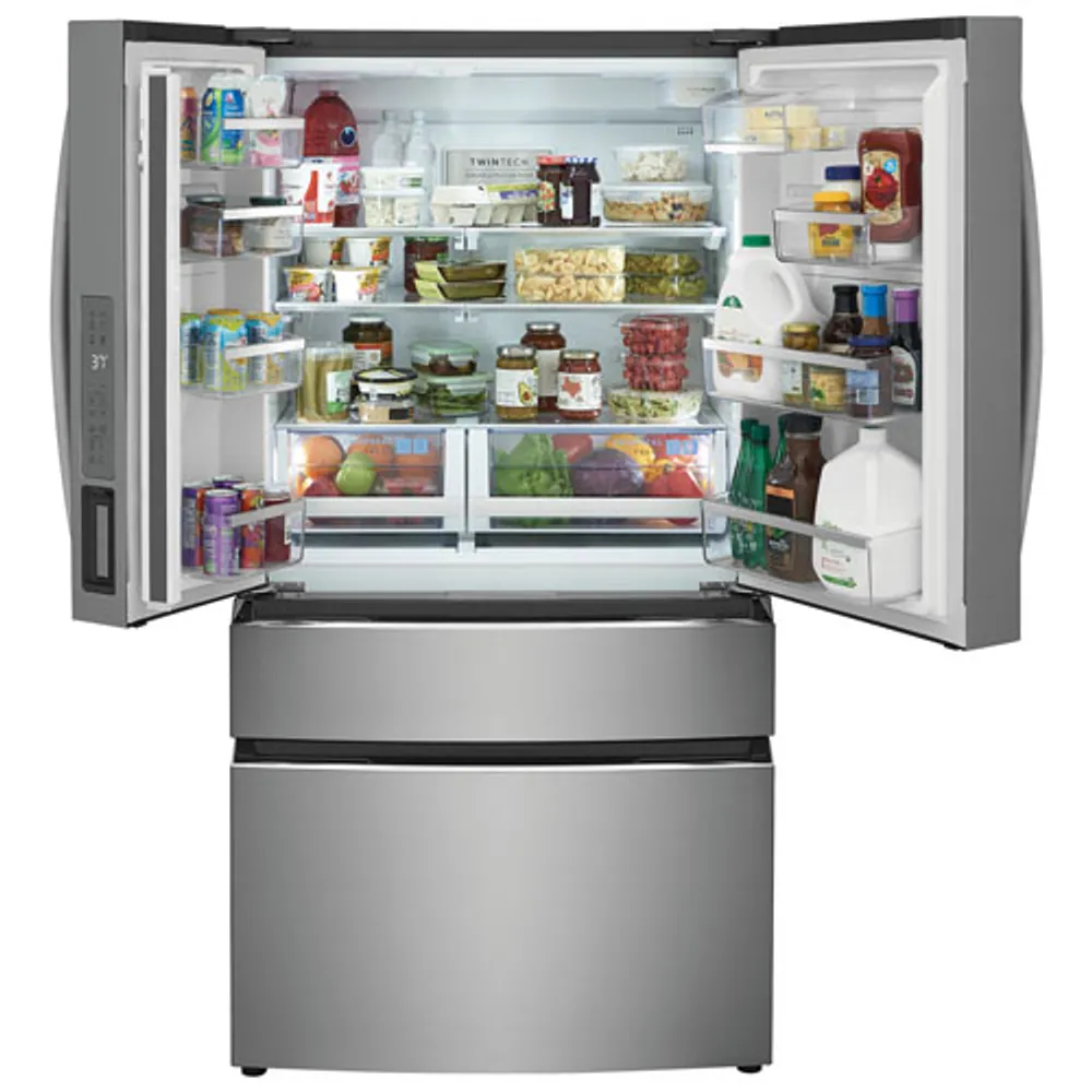 Frigidaire Gallery 36" 27.2 Cu Ft French Door Refrigerator w/ Water Dispenser (GRMN2872AF) -Stainless Steel