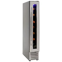 Koolatron 7-Bottle Slim 6" Built-In Under-Counter Wine Fridge