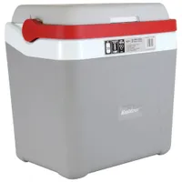 Koolatron Ultra Kool Travel Hard Sided Cooler (KIC25) - 25 Litres - Grey/Red