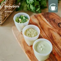 Babymoov 8.45 oz. Babybowls Biosourced Storage Bowl