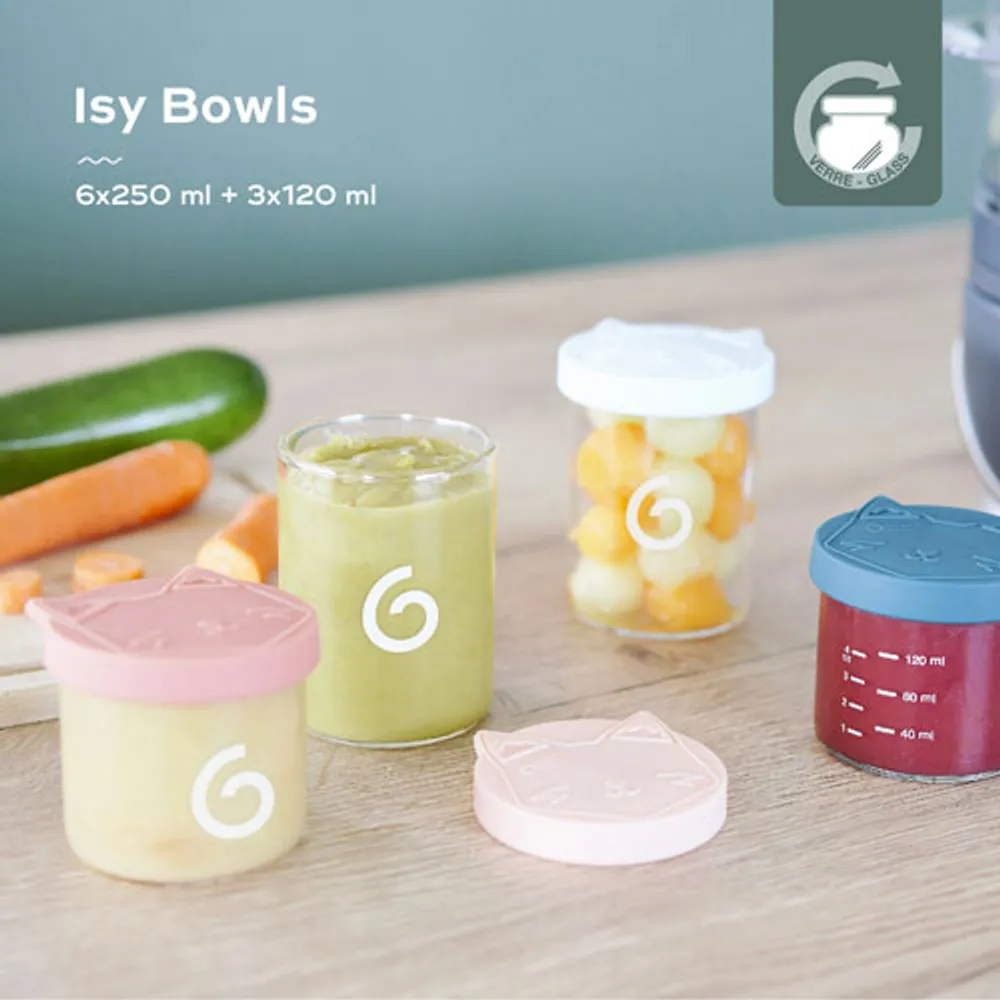 Babymoov Isy Glass Storage Bowl