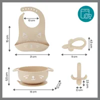 Babymoov First'isy Feeding Set - Fox