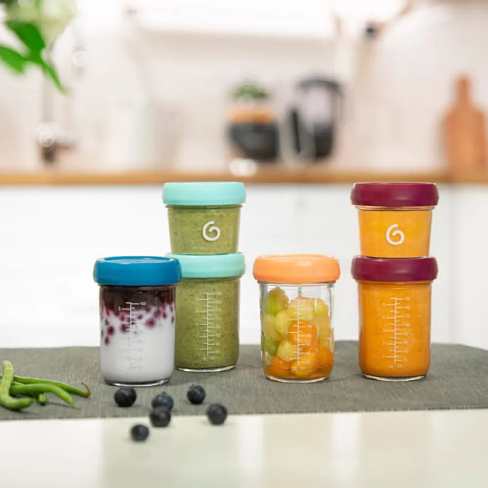 Babymoov Glass Baby Food Storage Container - 8-Pack