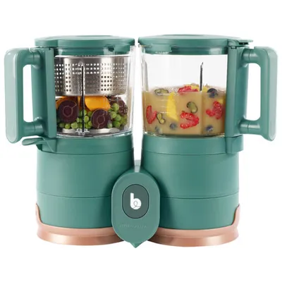 Babymoov Duo Meal Glass Baby Food Processor - Green
