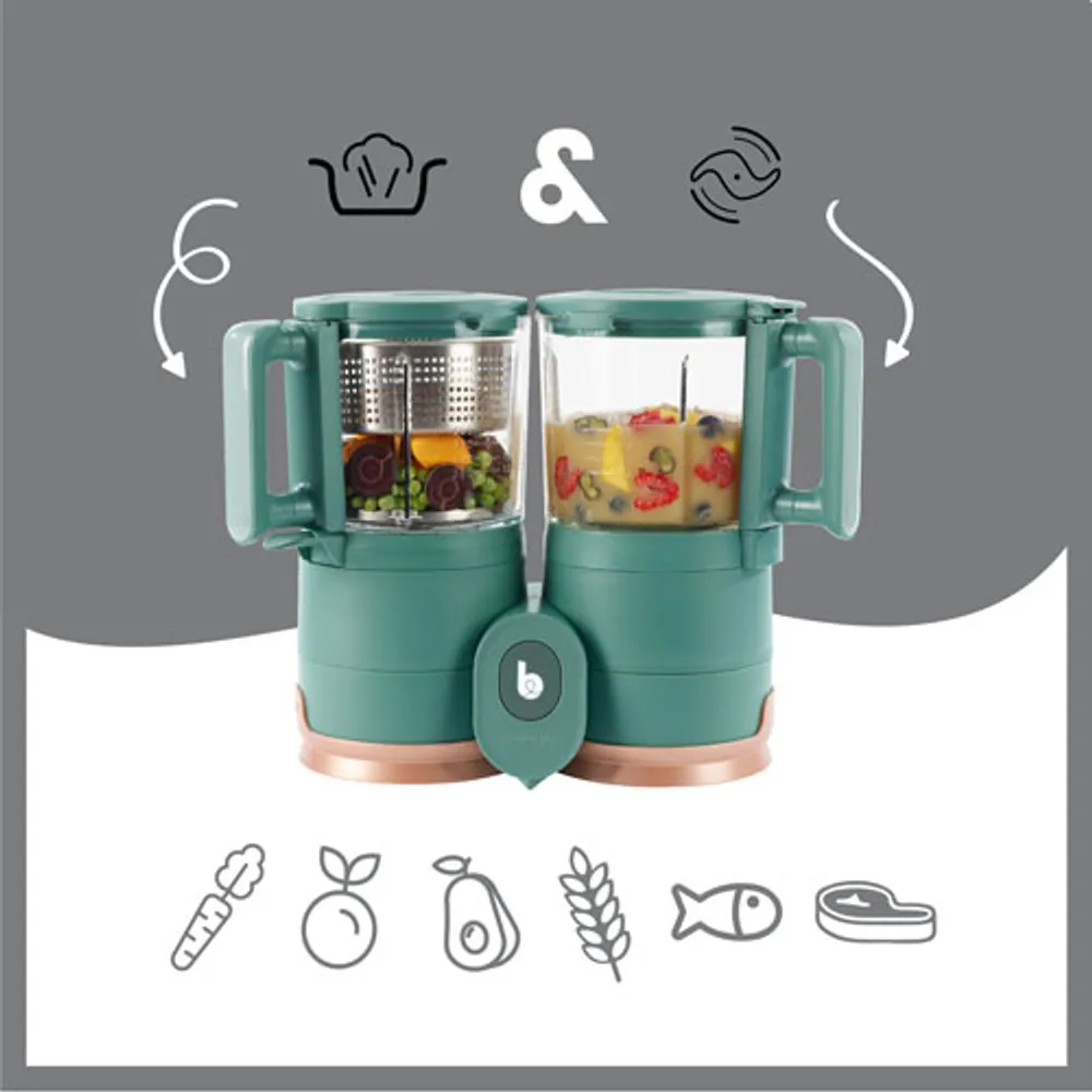Babycook Duo Baby Food Maker - Cloud (2 X 4.7 Cups)