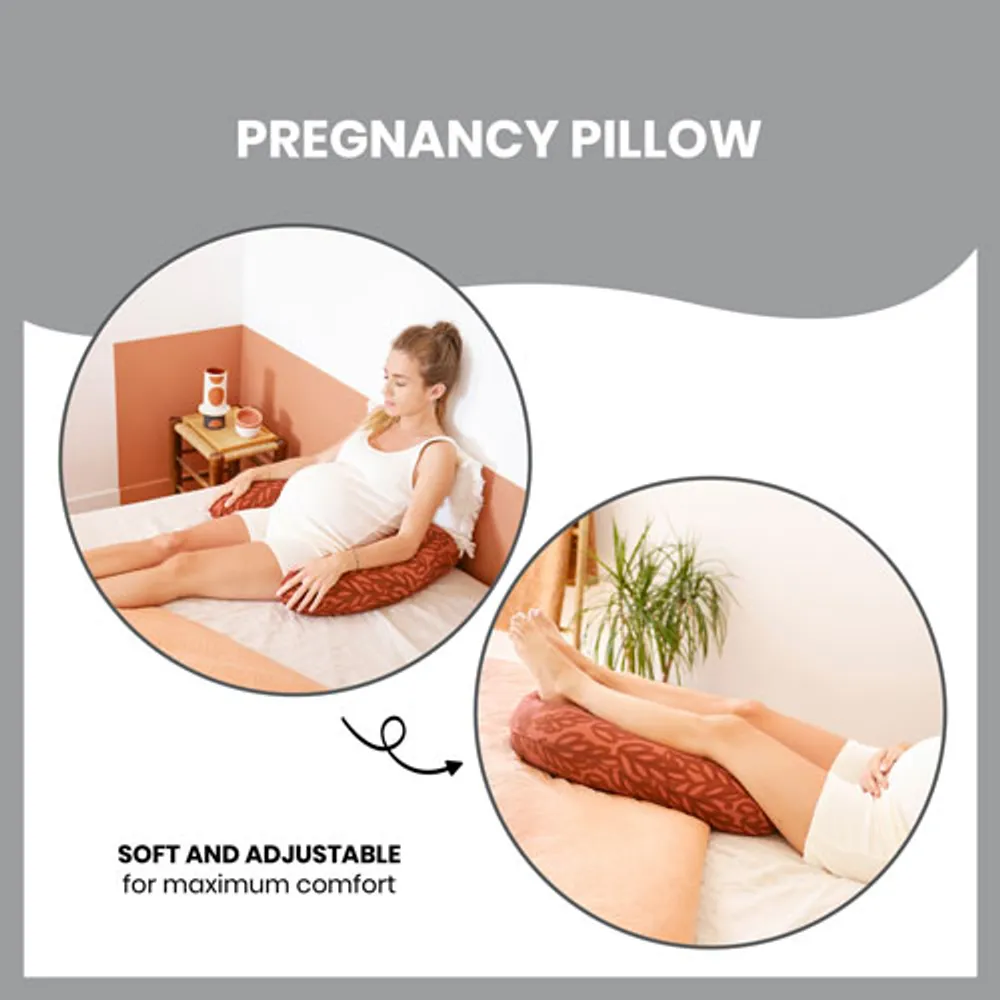 Babymoov B.Love 2-in-1 Maternity & Nursing Pillow - Terracotta