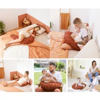 Babymoov B.Love 2-in-1 Maternity & Nursing Pillow - Terracotta