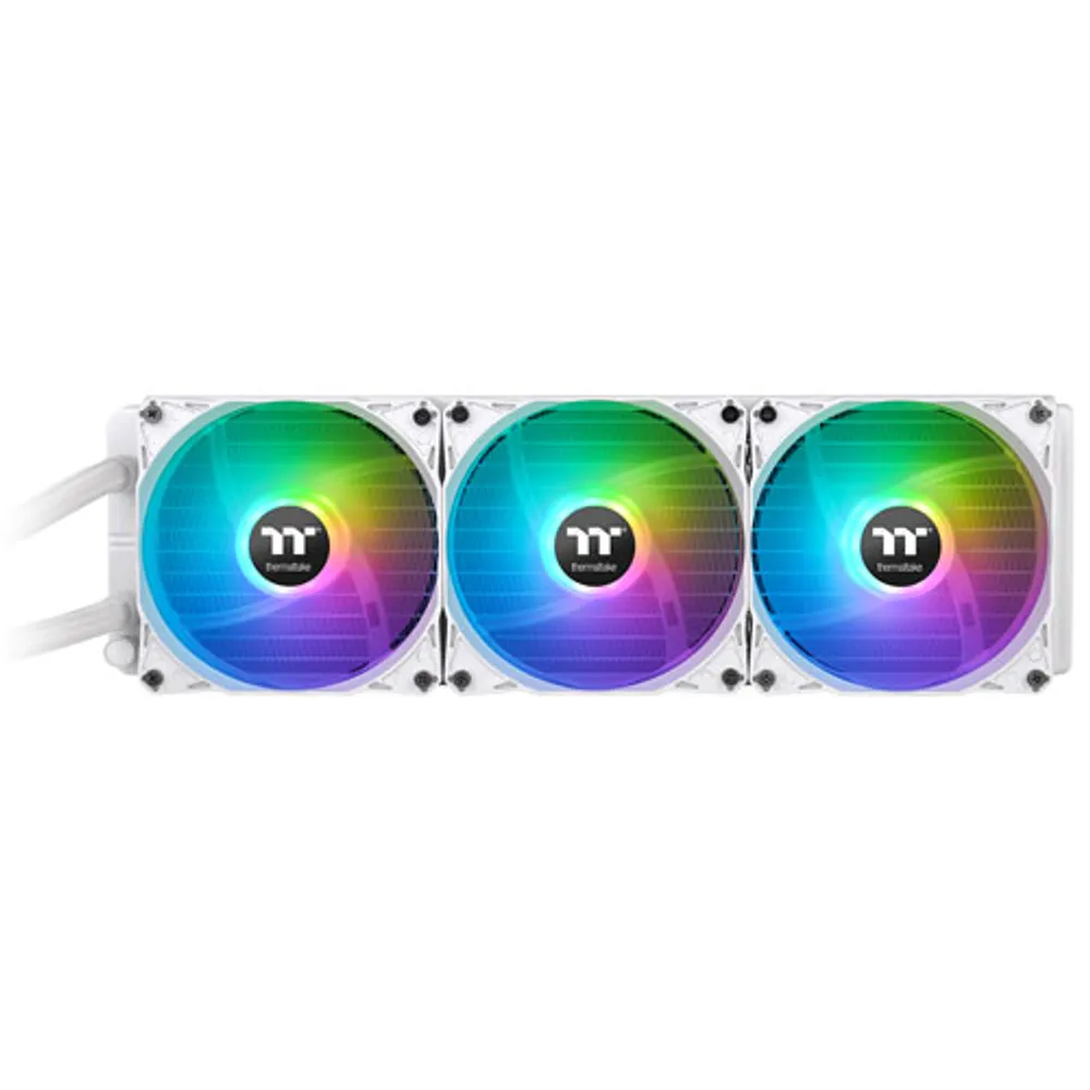 Thermaltake TH360 ARGB 120 mm Liquid CPU Cooler - White