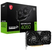 MSI GeForce RTX 4060 VENTUS 2X 8GB GDDR6 Video Card