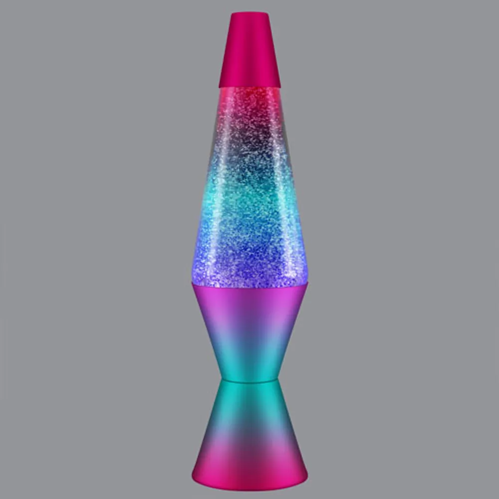 Lava Lite 14.5" Glitter Lamp - Berry Glitter