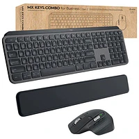 Logitech MX Keys Bluetooth Keyboard & Mouse Combo - Graphite