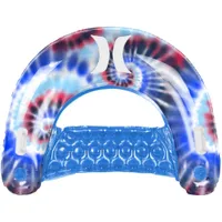 Hurley Inflatable Pool Chair Float (1531012E) - Blue Tie-Dye