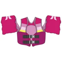 Hurley Toddler Flotation Vest with Shoulder Floaties (1545003B) - Pink