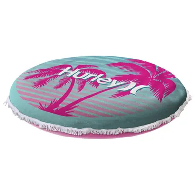 Hurley Inflatable Towel Top Island Pool Float (1531007A) - Pink