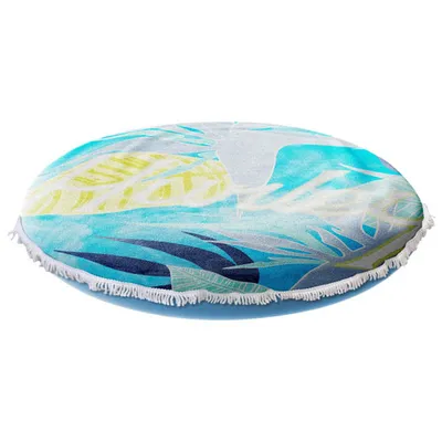 Hurley Inflatable Towel Top Island Pool Float (1531007B) - Blue