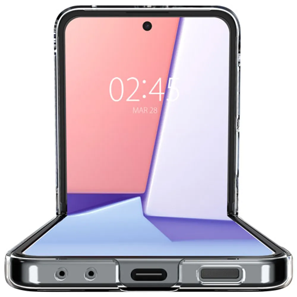 Spigen Ice Shield Fitted Hard Shell Case for Galaxy Z Flip5 - Clear