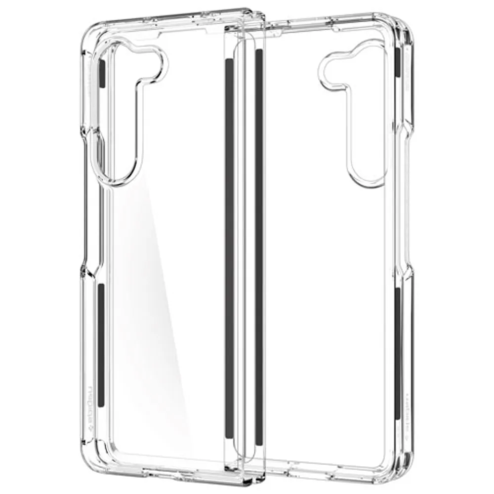 Spigen Crystal Hybrid Fitted Hard Shell Case for Galaxy Z Fold5 - Clear