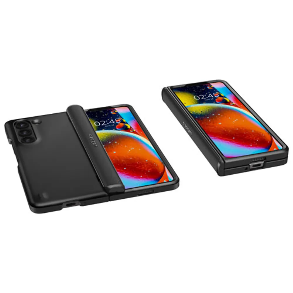 Spigen Slim Armor Pro Fitted Hard Shell Case for Galaxy Z Fold5 - Black