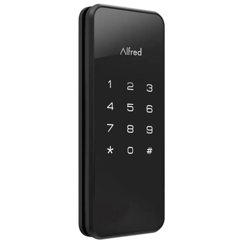 Alfred DB1S Bluetooth Smart Lock - Black