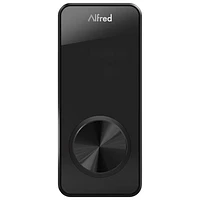 Alfred DB1S Bluetooth Smart Deadbolt Lock with Key - Black