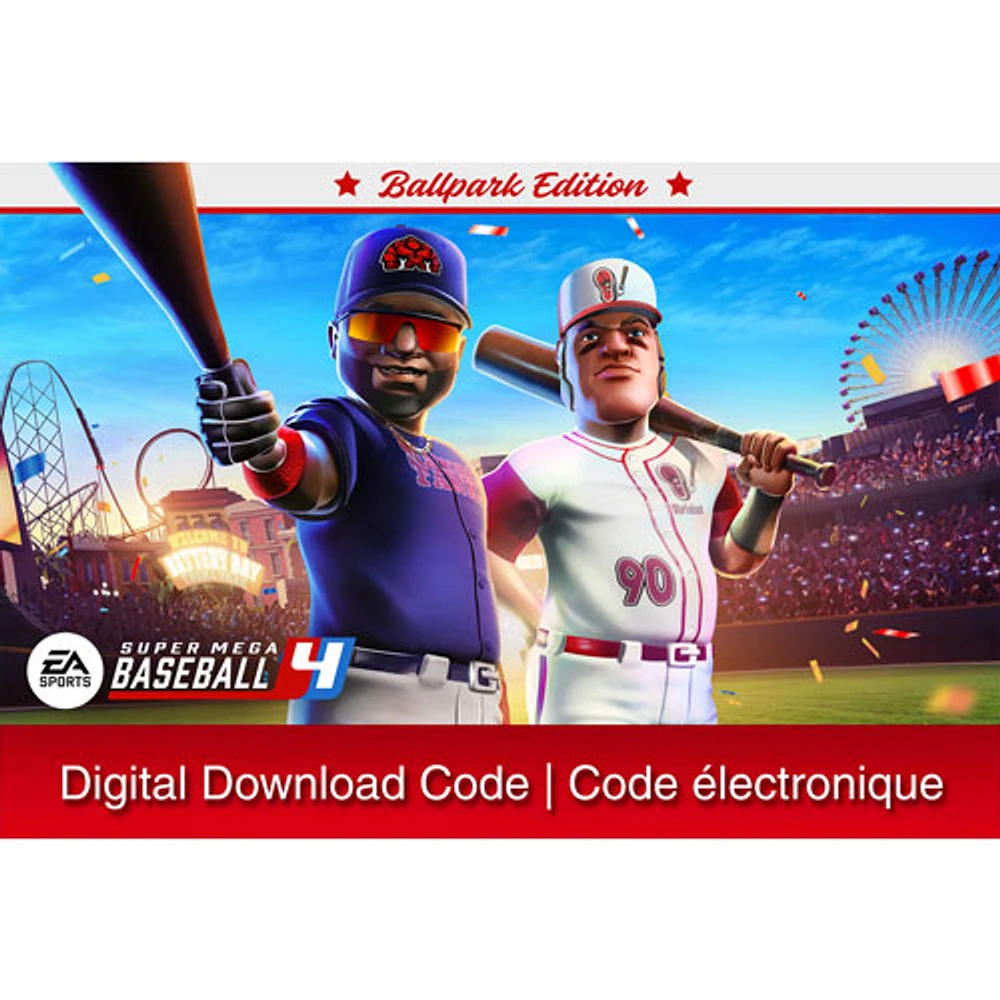 Super Mega Baseball 4 Ballpark Edition (Switch) - Téléchargement