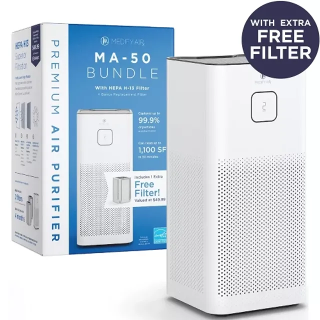 Medify Air Ma-22 Value Pack White With Extra Filter Galeries de la  Capitale
