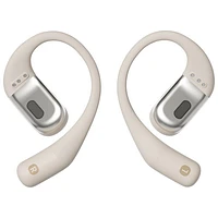 Écouteurs ouverts 100 % sans fil OpenFit de Shokz - Beige