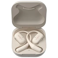 Écouteurs ouverts 100 % sans fil OpenFit de Shokz - Beige