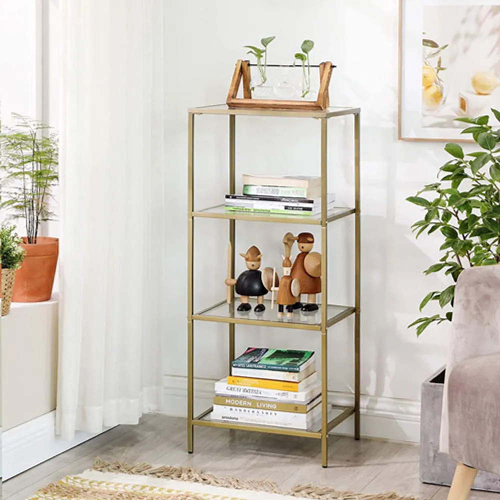 Boutique Home LGT28G Contemporary Storage Rack - Gold