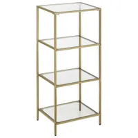 Boutique Home LGT28G Contemporary Storage Rack - Gold