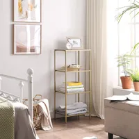 Boutique Home LGT28G Contemporary Storage Rack - Gold