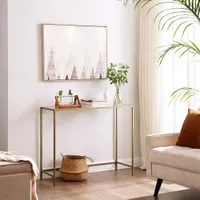 Boutique Home LGT26G Contemporary Console Table - Gold