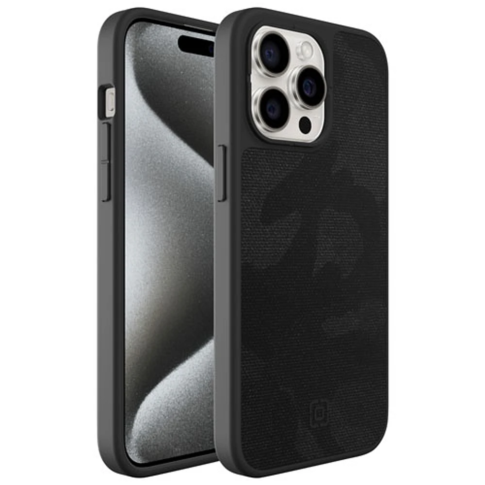 Incipio Cru Fitted Hard Shell Case with MagSafe for iPhone 15 Pro Max - Black - Only at Best Buy