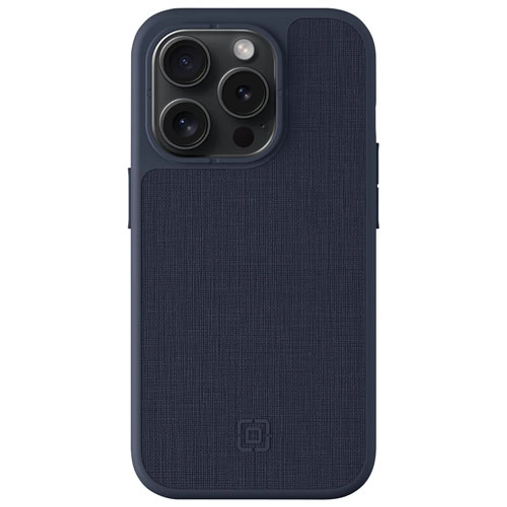 Incipio Cru Fitted Hard Shell Case with MagSafe for iPhone 15 Pro - Navy