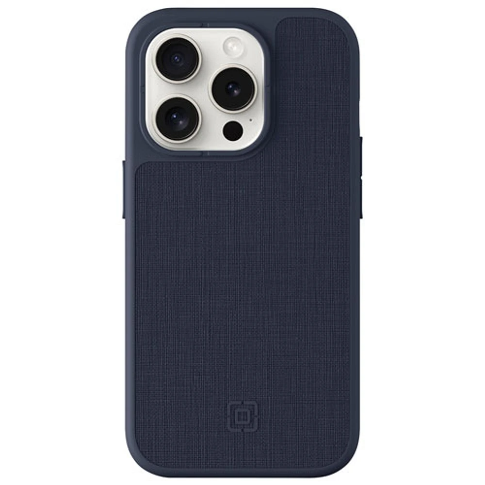 Incipio Cru Fitted Hard Shell Case with MagSafe for iPhone 15 Pro - Navy