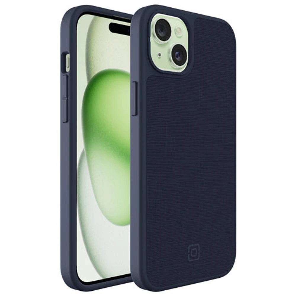 Incipio Cru Fitted Hard Shell Case with MagSafe for iPhone 15 Plus - Navy