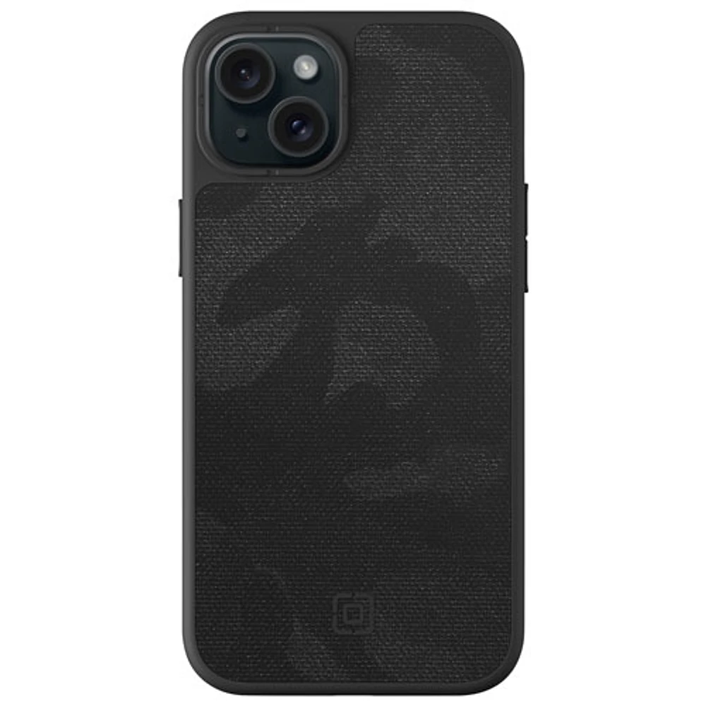 Incipio Cru Fitted Hard Shell Case with MagSafe for iPhone 15 Plus - Black - Only at Best Buy