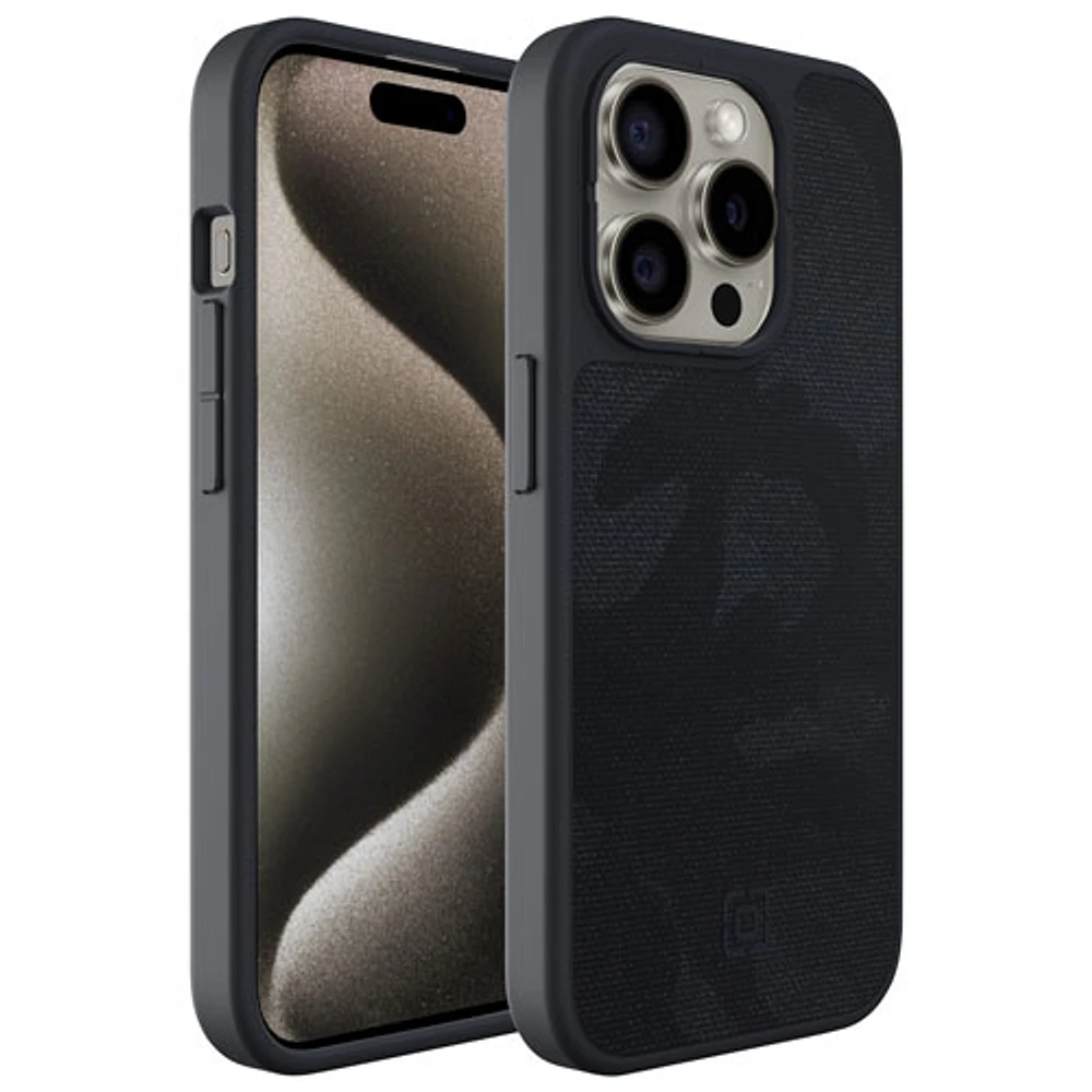 Incipio Cru Fitted Hard Shell Case with MagSafe for iPhone 15 Pro - Navy - Only at Best Buy