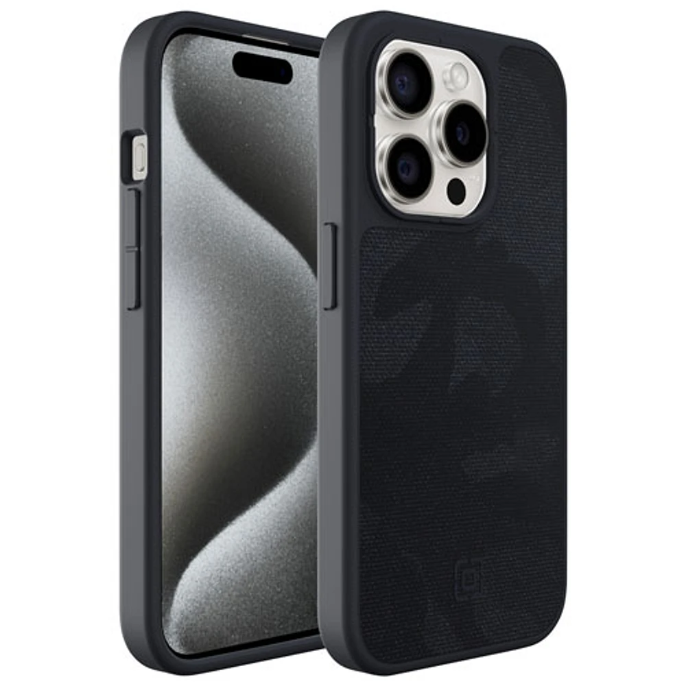 Incipio Cru Fitted Hard Shell Case with MagSafe for iPhone 15 Pro - Navy - Only at Best Buy