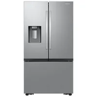 Samsung 36" 25.5 Cu. Ft. French Door SpaceMax Counter Depth Refrigerator w/ Water & Ice Dispenser (RF27CG5400SRAA) - Stainless