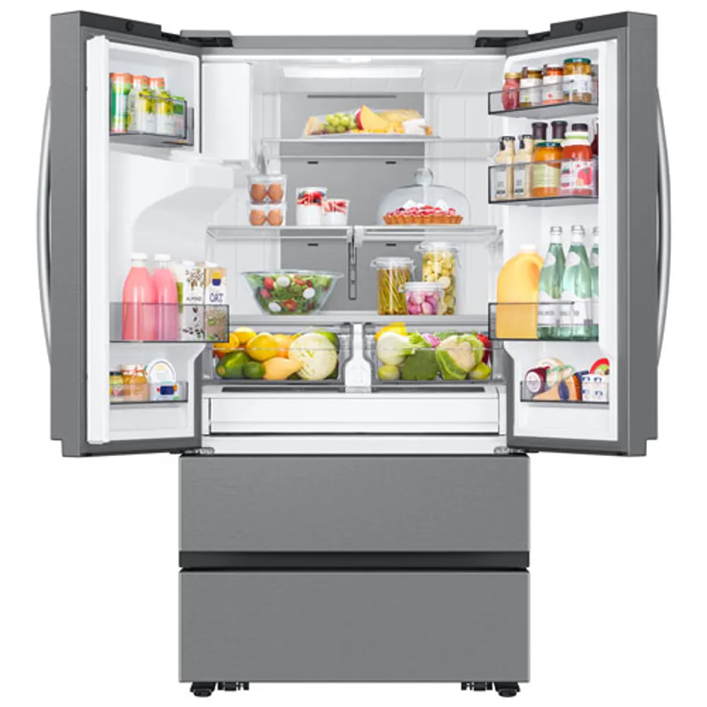 Samsung 36" 29.8 Cu. Ft. French Door Refrigerator w/ Water & Ice Dispenser (RF31CG7400SRAA) - Stainless Steel