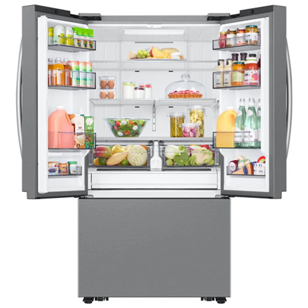 Samsung 36" 31.5 Cu. Ft. French Door Refrigerator w/ Ice Dispenser (RF32CG5100SRAA) - Stainless Steel