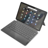 Lenovo IdeaPad Duet 3 128GB Chrome OS Tablet w/ Keyboard (SnapDragon 7c 8-Core) - Storm Grey - Only at Best Buy