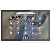 Lenovo IdeaPad Duet 3 128GB ChromeOS Tablet w/ Keyboard (SnapDragon 7c 8-Core) - Storm Grey - Only at Best Buy