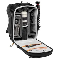 Lowepro Protactic BP 350 AW II Greenline Digital Camera Backpack (LP37176-GRL) - Black