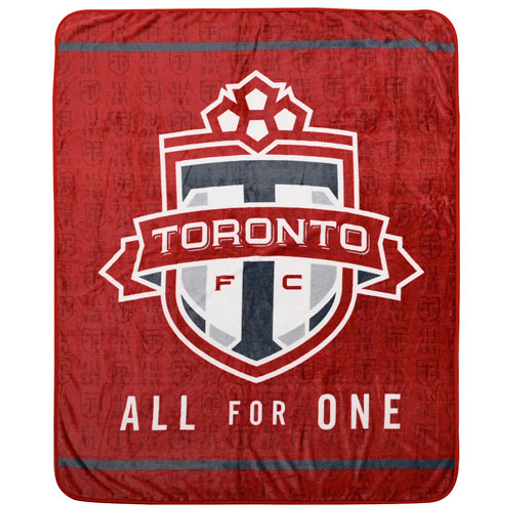 Nemcor Fleece Plush Polyester Blanket - Toronto FC